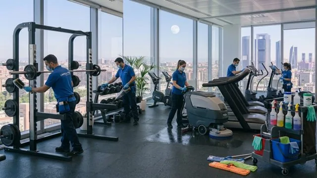 Limpieza de gimnasios y discotecas en Mallorca - ZP Newline Group